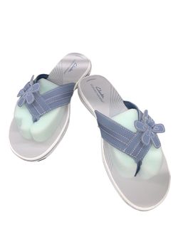 Clarks Women's Brinkley Flora Cloudsteppers Flip Flop Sandals Size 8 NWT