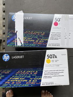 507A printer ink magenta & yellow