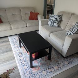 Fabric Couches with 2 cushions