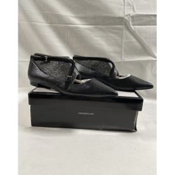 Brand New Nine West black flat size 9.5