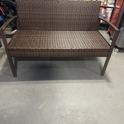 Wicker Bench For Sale!!!