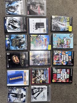 PS2 & PS3 Game Lot – 16 Games – Tested & Working 