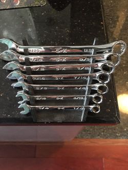SK wrench set. New