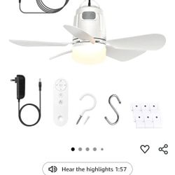 20"  gazebo fan