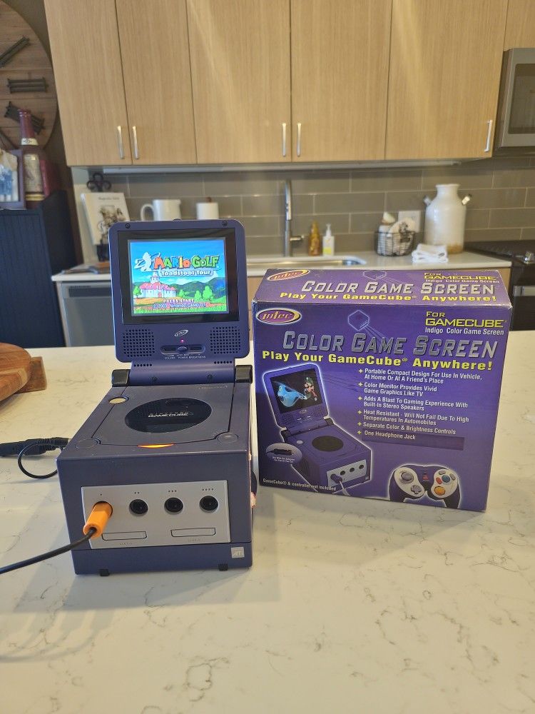 Intec Color Game Screen With Box And Accessories