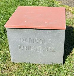 Embossed Galvenized Porch Dairy Deliver Box