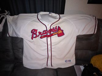 Official Atlanta Braves Jersey Would You Say It's A Three Triple X