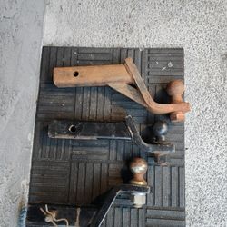 Three 2" Ball Slide In Hitches. For Standard 2" Tow Hitch