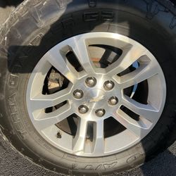 4 Tires And Rims 18”