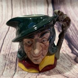 VTG Royal Doulton Pied Piper Character Jug Mini D6514 