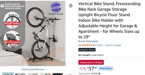 Upright Bike rack