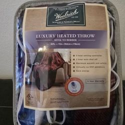 Heated Throw Blanket