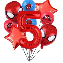 Spider Man Ballon Set