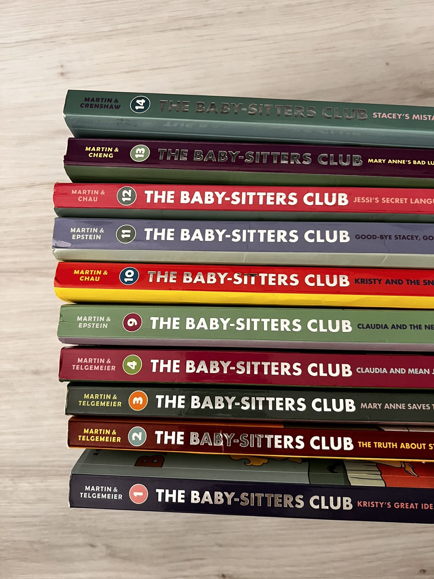 The Baby Sitters Club #1-4, 9-14