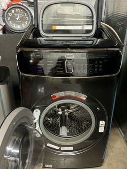 Samsung FlexWash Front Load Washer Black