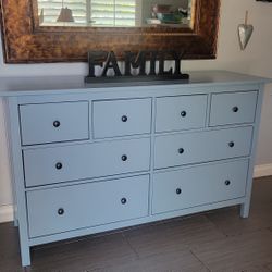 NICE LONG BABY BLUE DRESSER