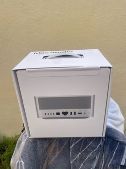 Apple Mac Studio EMPTY BOX ONLY - Original Replacement Packaging Box With Inserts good condition