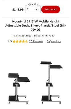 Sit and Stand Desk