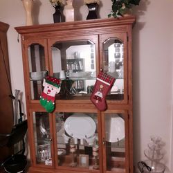 Wooden  display  cabinet