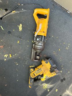 Electric rebar cutter and cordless hydraulic dewalt all thread cutter