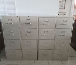 HON 2000 Series 4 Drawer Vertical File Cabinet ($150 each)
