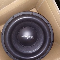 WDX 2k Watt AMP/ SKAR 12 SUB WOOFER