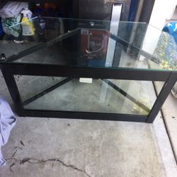 Glass Tv Stand