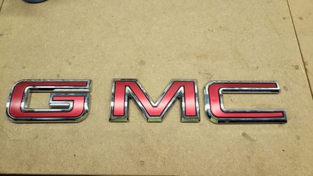 Stock GMC Tailgate Letters 