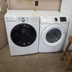 Kenmore Samsung Front Load Washer And Dryer Set FREE LOCAL DELIVERY 