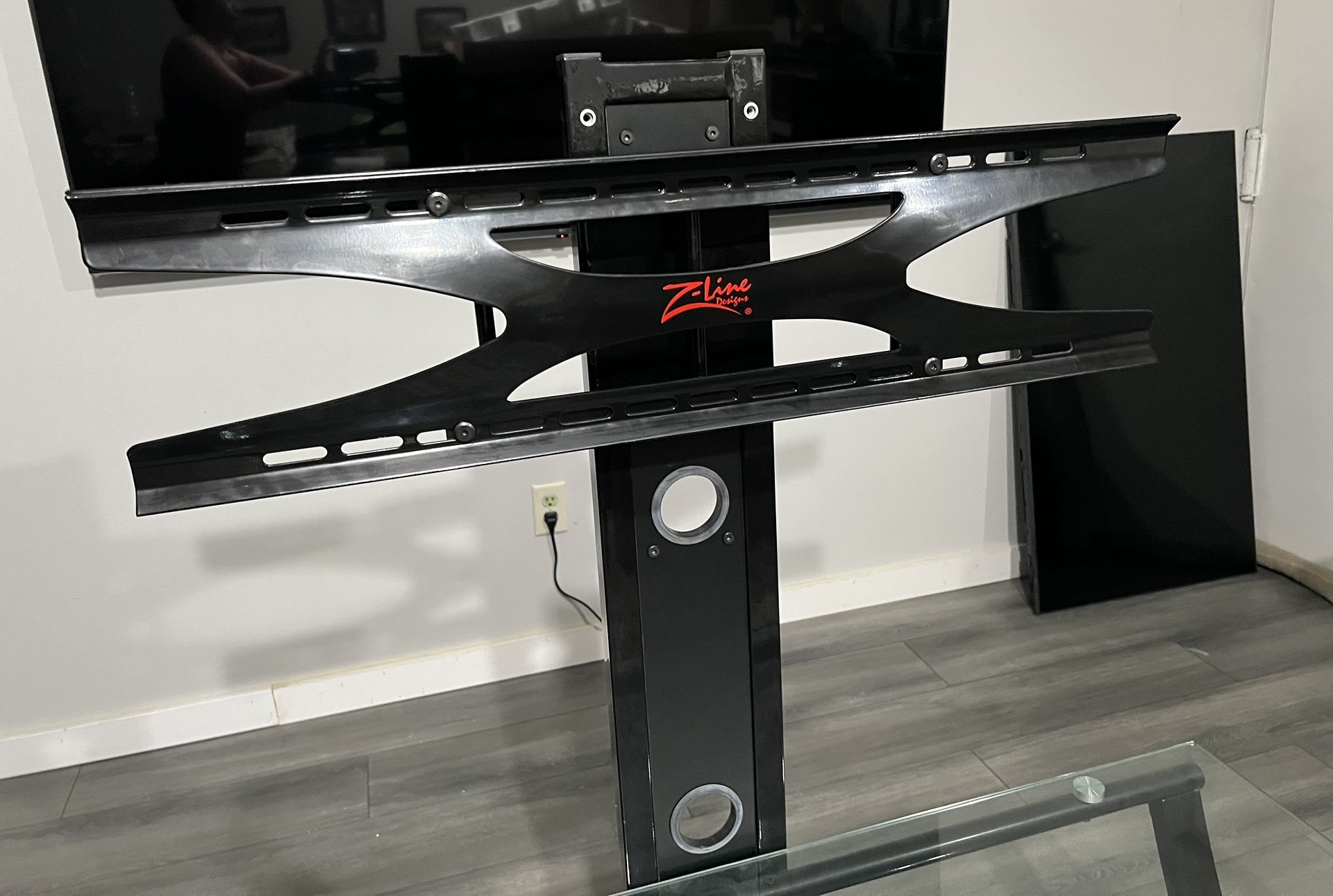 Z-Line Designs Glass TV Stand