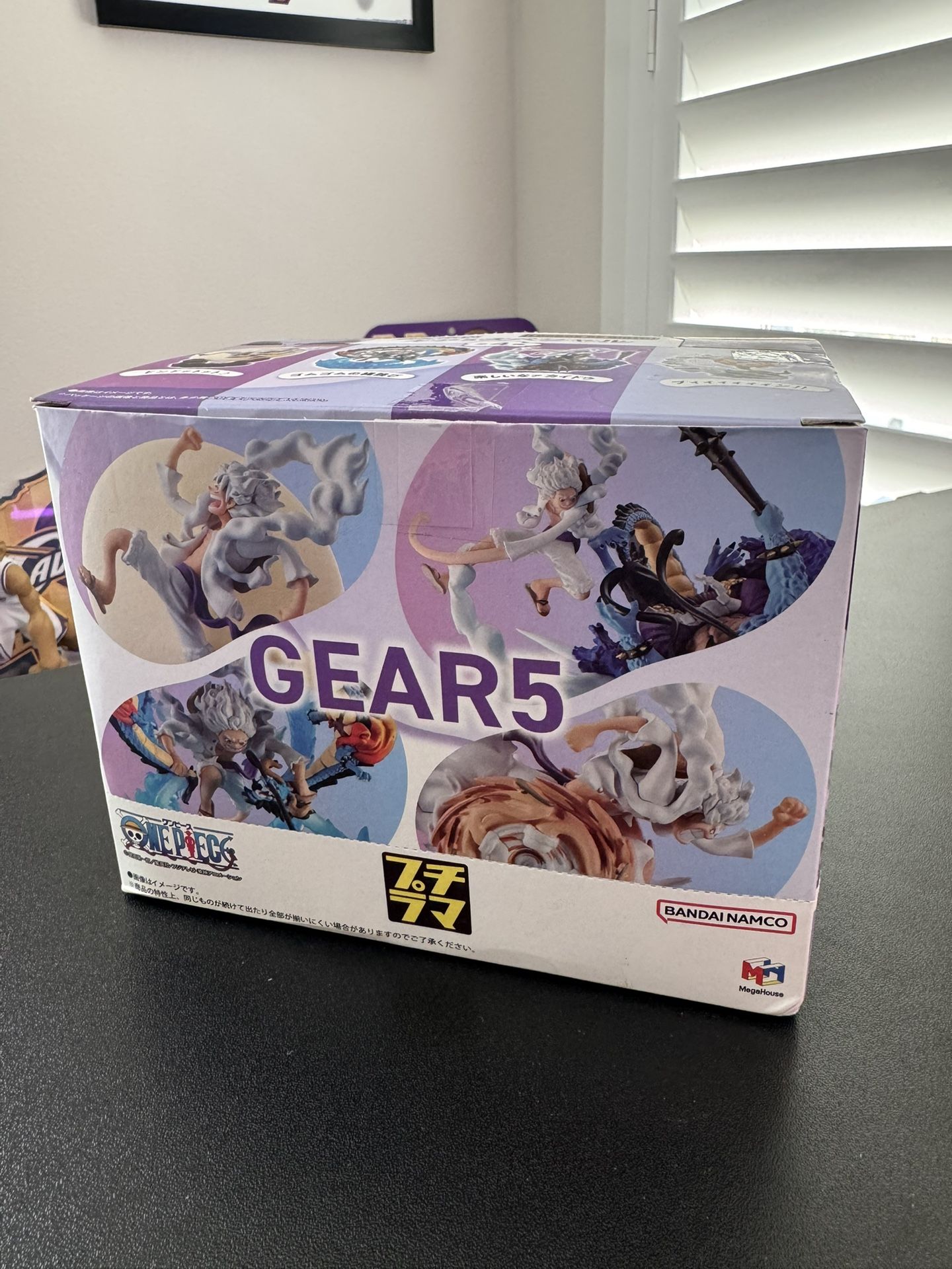 One Piece Log box Rebirth Gear 5 Special Figure 4 Set Box Luffy