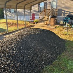 Ground asphalt