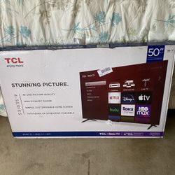  TCL 50S425 50 Inch 4K Smart LED Roku TV 