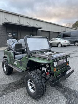 Mini Jeep Wrangler 2025 Gas Powered 150cc 