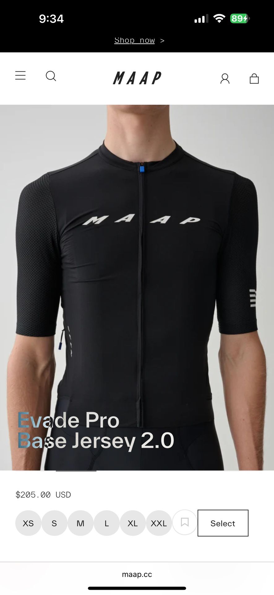 MAAP Evade Pro Base Jersey XXL