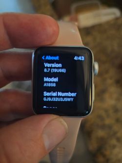Apple watch and charger