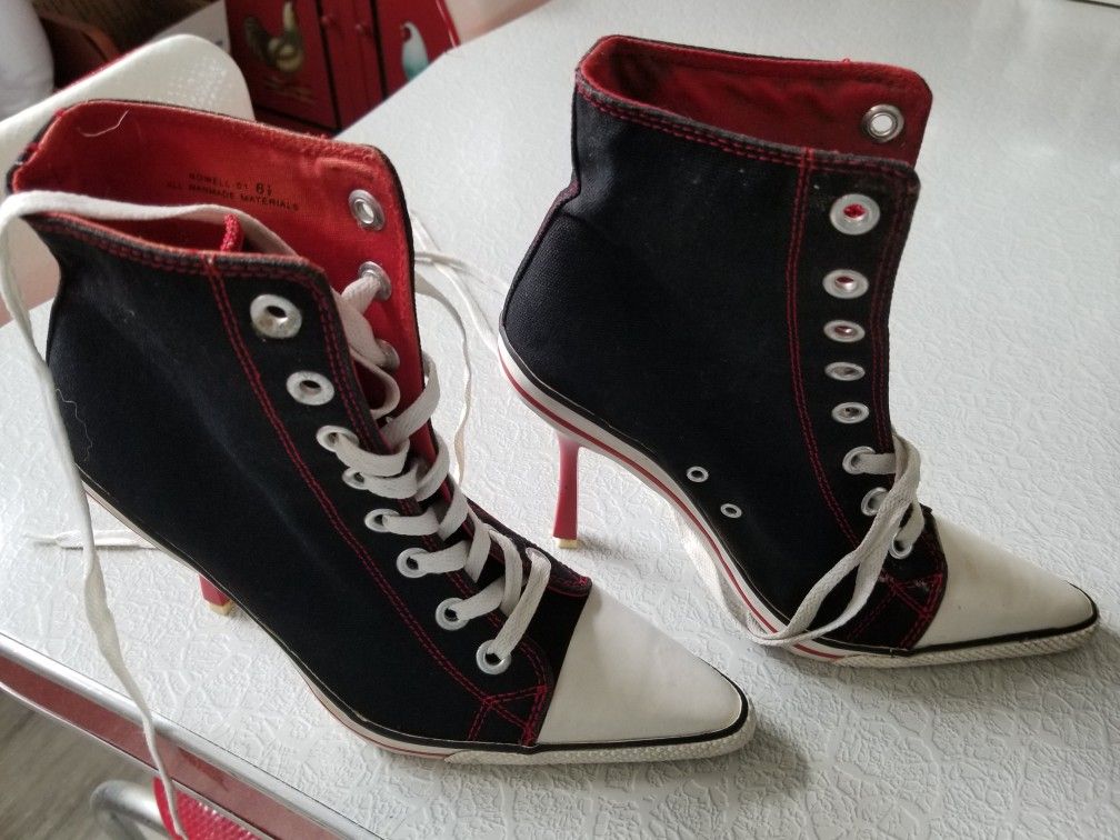 High Heeled High Tops