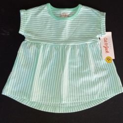 Baby Girls Striped Dress -- Size 6-9 months