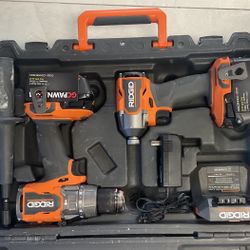 Drill And Driver Combo Ridgid