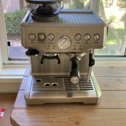 Breville Barista Express Espresso Machine BES870XL, Brushed Stainless Steel