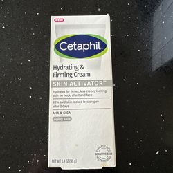Cetaphil Skin Activator Hydrating&Firming Cream For Face Neck&Chest 3.4 oz