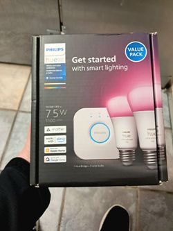 160$ Philips Hue starter kit for 100$