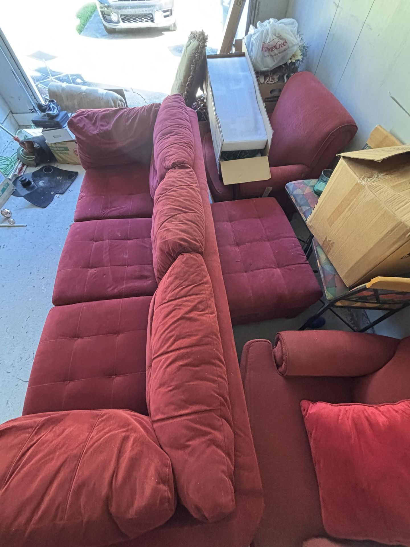 Couch And Ottoman 