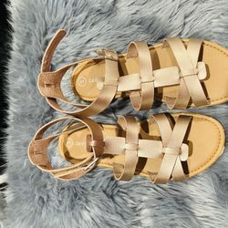 Sandal Brown Leather Strap