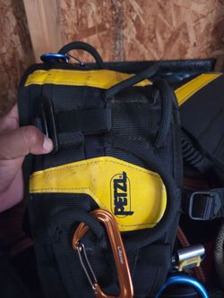 Climbing Harness Black and Yellow