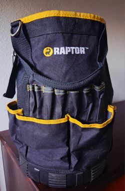 Raptor tool bag with tough rubber composite  bottom...$15obo