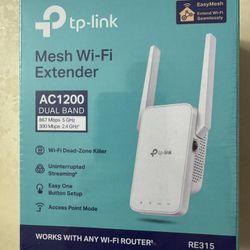 Brand New Unopened TP-Link WiFi Extender (RE315)