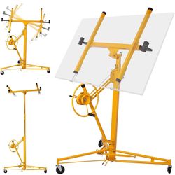 Drywall Lift 11FT, Drywall Jack Lift Sheetrock Lift for Ceiling 360° Adjustable