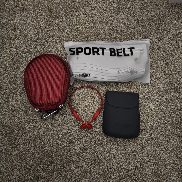 Aftershock Aeropex Red Headphone