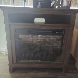 Fireplace TV Stand